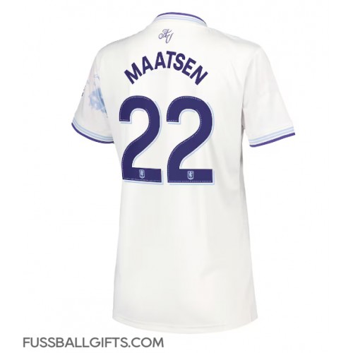 Aston Villa Ian Maatsen #22 Fußballbekleidung 3rd trikot Damen 2025-26 Kurzarm